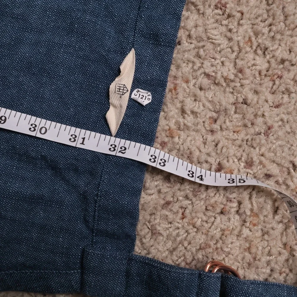 Hearth & Hand with Magnolia Blue 100% Cotton Apron with Front Pocket Q3/21